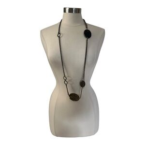 Vintage Chloé Fall 2006 Locket Pendant Multi Chain Necklace